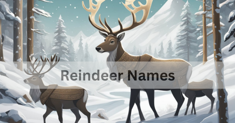 Reindeer Names – Choosing The Right Nmaes Of Reindeer In 2024
