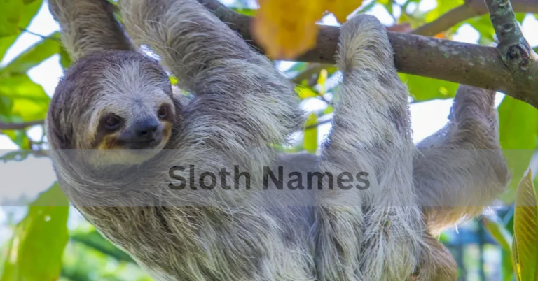 Sloth Names – Discover The Perfect Names Of Sloth With Meanings In 2024